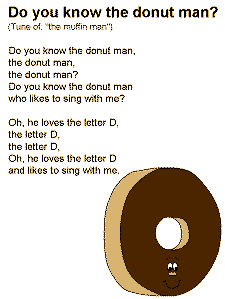 The Donut Man Song Lyrics