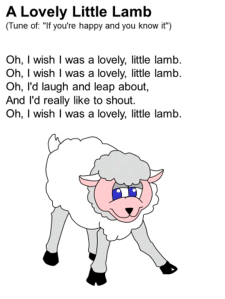 A Lovely Little Lamb