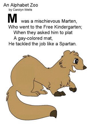 M was a Mischievous Marten