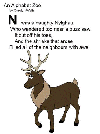 N was a Naughty Nylghau