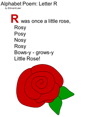 Edward Lear Alphabet Poem Letter R