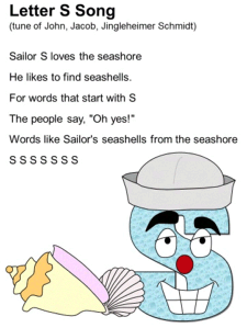 Letter S Song Lyrics