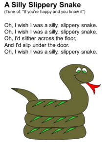 A Silly Slippery Snake