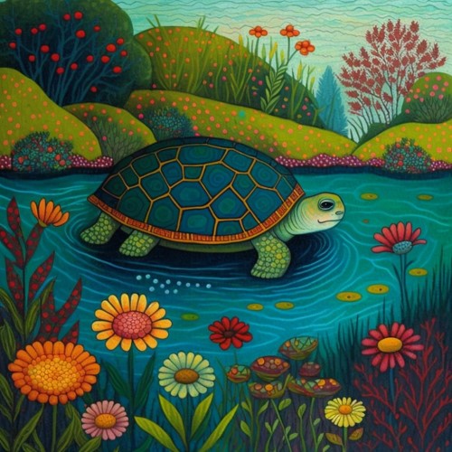 friendly turtle