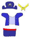 pirate little critter paper doll