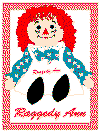 Raggedy Ann and Andy Coloring Pages