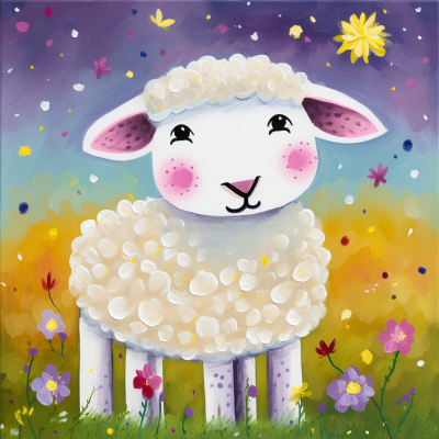 Lucy the lamb