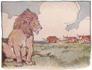bulls and lion fable ideas