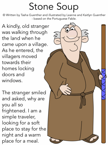 Book Stone Soup Activities Book Stone Soup Activities