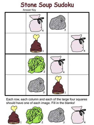 Stone Soup Sudoku Puzzles