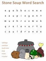 Stone Soup Word Search Puzzles