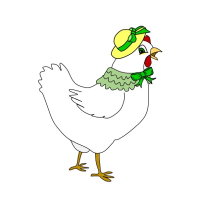 Henny-Penny the hen