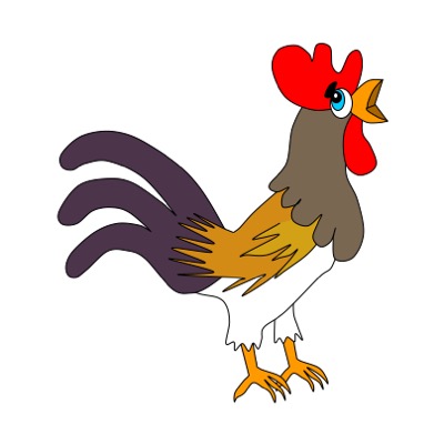 Rooster-Booster the rooster