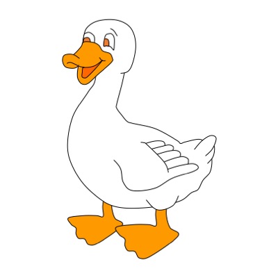 Ducky-Chucky the duck