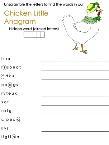 Chicken Little Puzzle
