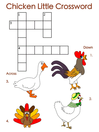 Chicken Little Draw and Write Activities