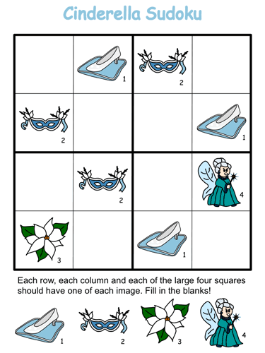 Cinderella Sudoku Puzzles