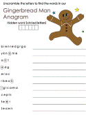 The Gingerbread Man Draw and Write Activities