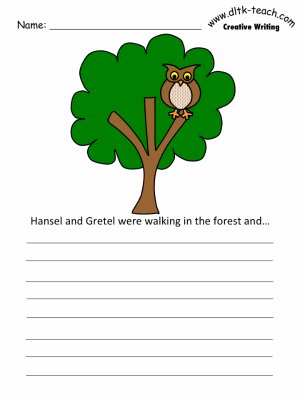 Hansel and Gretel Word Prompt Example