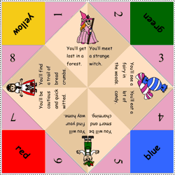 Hansel and Gretel Fortune Teller Craft