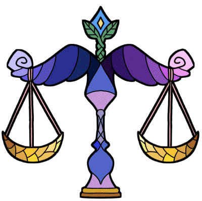 libra drawing