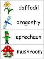 Word Wall Words