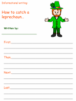 Molly Murphy Informational Writing Worksheets