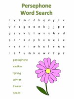Persephone word search puzzles