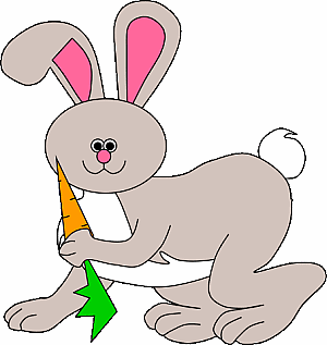 Puss in Boots: rabbit and carrot