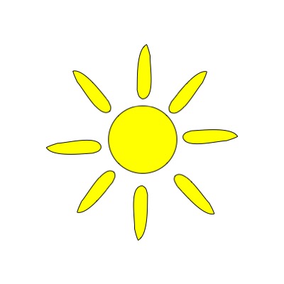 hot sun