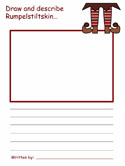 Rumpelstiltskin draw and write worksheets