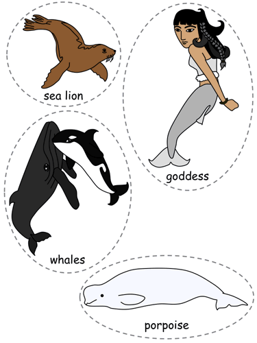 Sedna Felt Board Characters