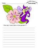Thumbelina Writing Prompt Worksheets