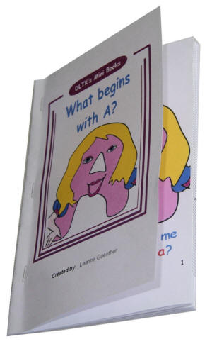 What Begins With A? mini book
