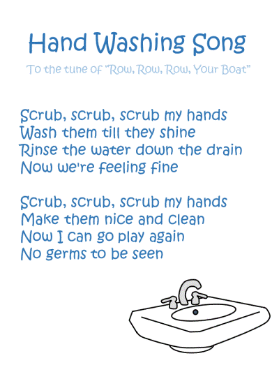 Hand Washing Song