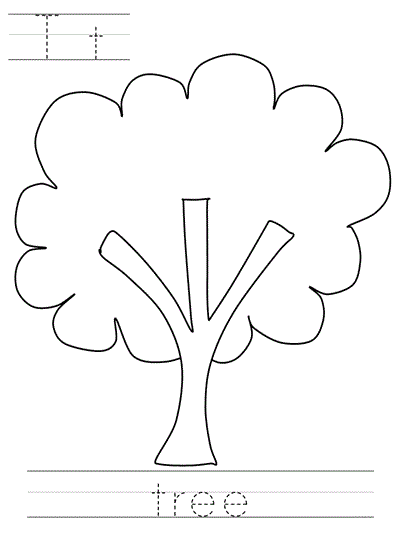 Learn to print coloring page - Tt tree