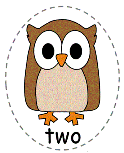 owl felt board character