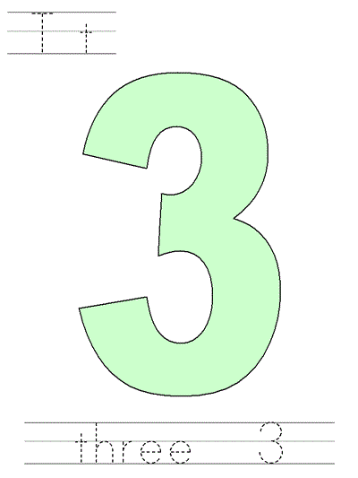 Tt three | Baa Baa Black Sheep Learn to Print Worksheet