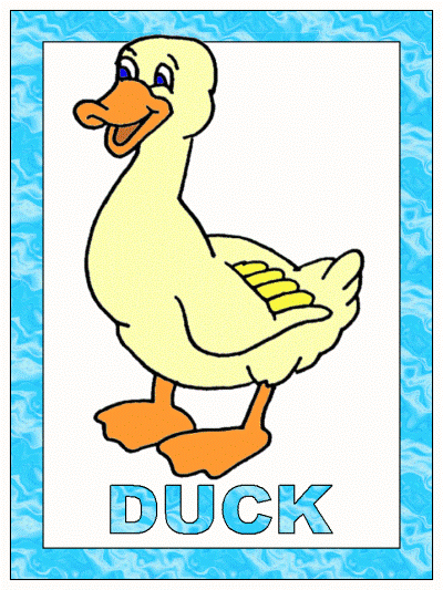 Duck printable poster