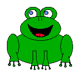 Young children frog craft