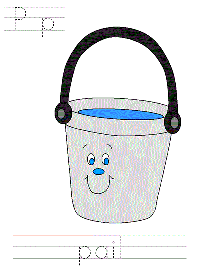 Jack and Jill tracer page - Pp pail