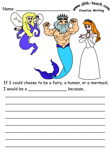 The Little Mermaid Writing Prompts