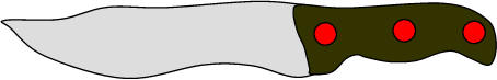 The Little Mermaid knife
