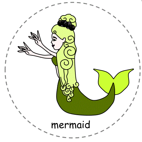 The Little Mermaid Felt Board printable