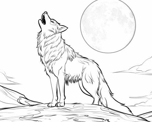 little red ridinghood fairy tale coloring pages