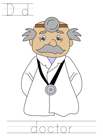 Five Little Monkeys tracer page - Dd doctor