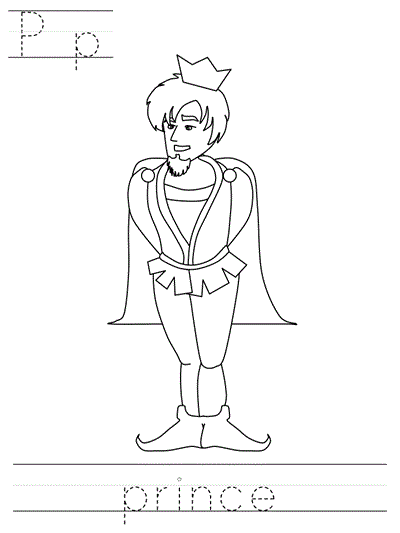 Learn to Print  worksheet - Pp prince