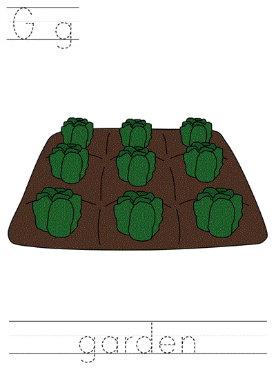Learn to Print  coloring page - Gg garden