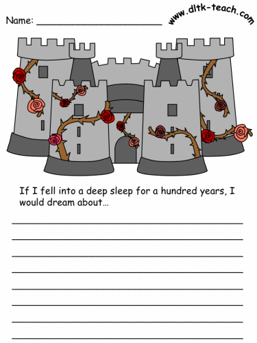 Sleeping Beauty writing prompts