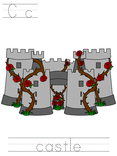 Learn to Print worksheet - Cc castle